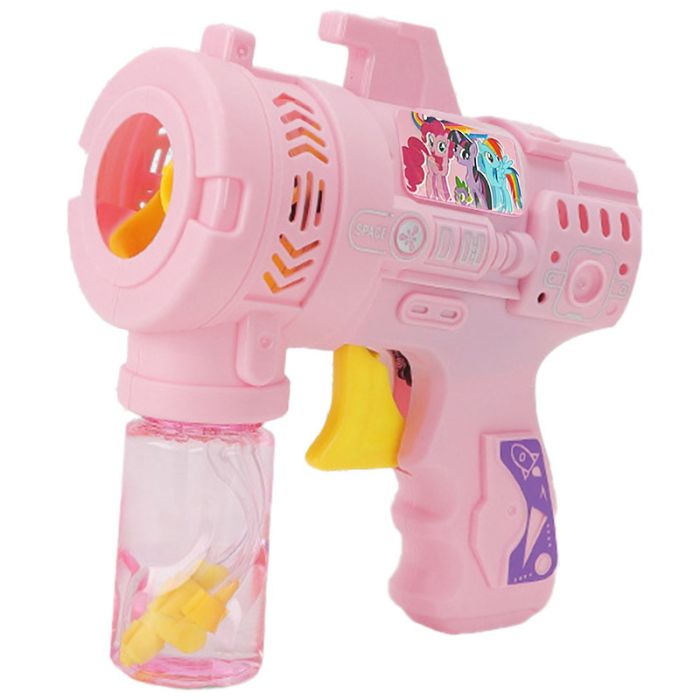 Пістолет з мильними бульбашками Heroes Bubble Gun+ bottle 50ml