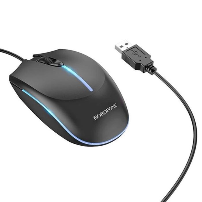 Миша BOROFONE BG10 Soaring game luminous wired
