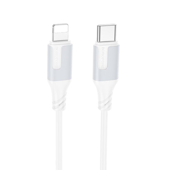 Дата кабель Borofone BX101 Creator 27W Type-C to Lightning (1m)