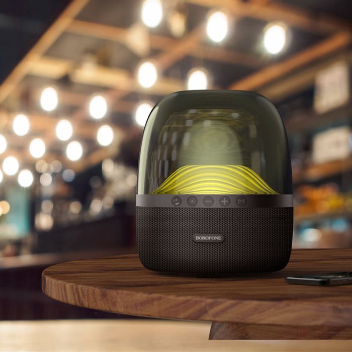 Bluetooth Колонка Borofone BP8 Glazed colorful luminous