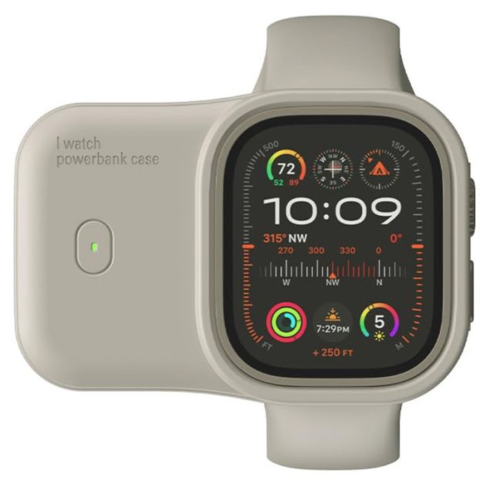 Портативний ЗП Charging Soft Case for Apple Watch 44/45mm 1200 mAh