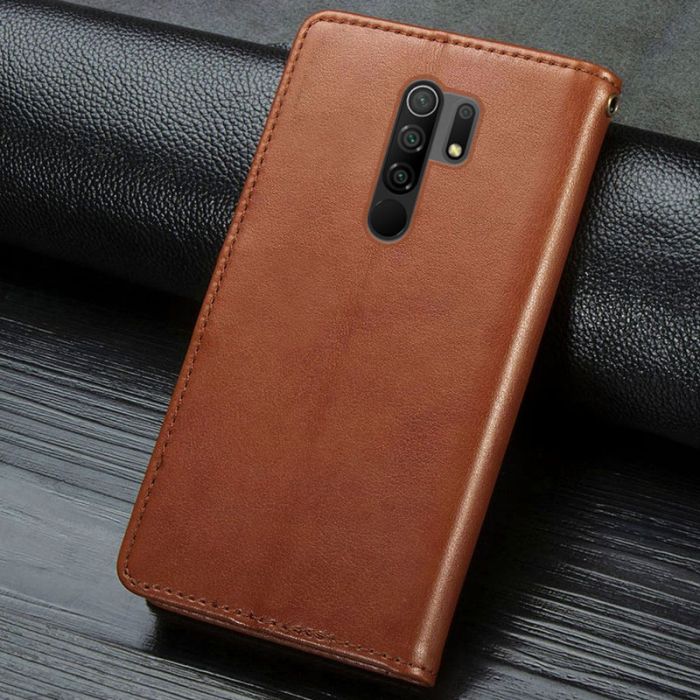 Шкіряний чохол книжка GETMAN Gallant (PU) для Xiaomi Redmi Note 8 Pro