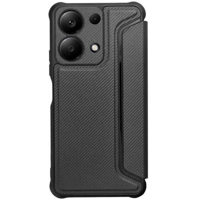 Шкіряний чохол книжка GETMAN Razor (PU) для Xiaomi Redmi 13 4G / Poco M6 4G