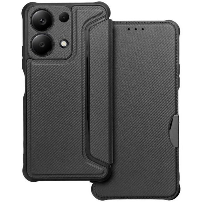 Шкіряний чохол книжка GETMAN Razor (PU) для Xiaomi Redmi 13 4G / Poco M6 4G
