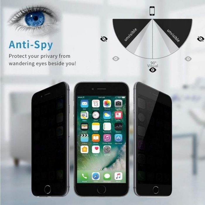 Захисне скло Privacy 5D (тех.пак) для Apple iPhone 11 Pro Max / XS Max (6.5")