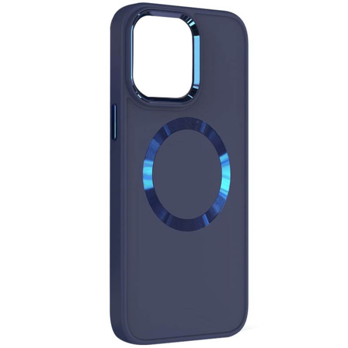 TPU чохол Bonbon Metal Style with MagSafe для Apple iPhone 11 (6.1")