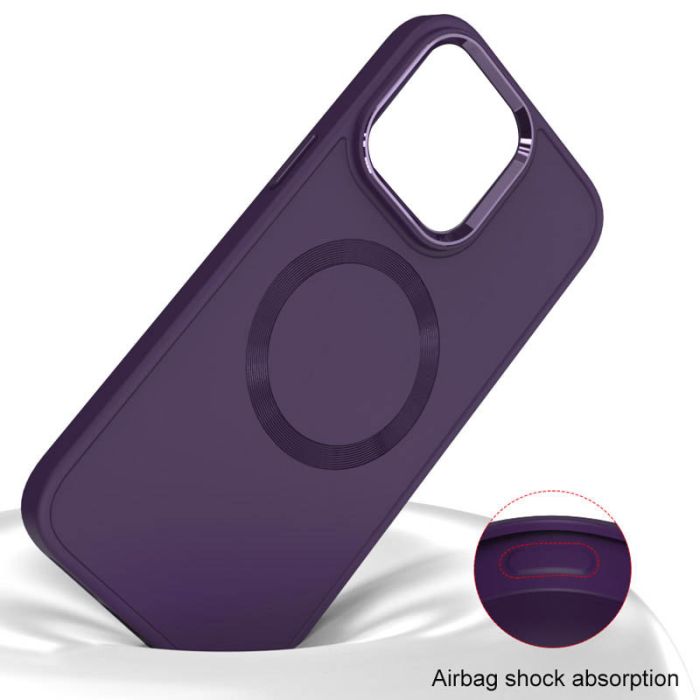 TPU чохол Bonbon Metal Style with MagSafe для Apple iPhone 11 (6.1")
