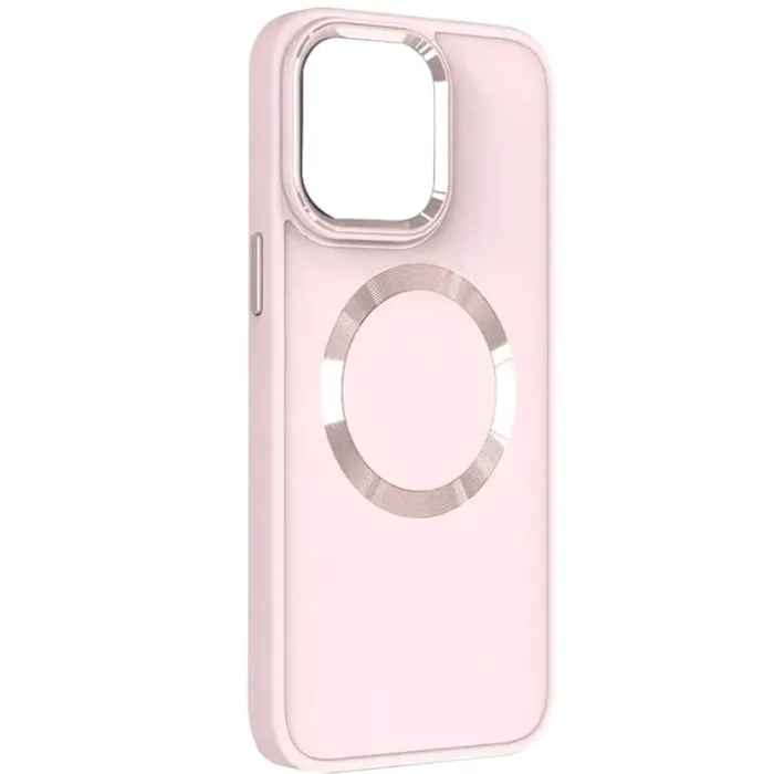 TPU чохол Bonbon Metal Style with MagSafe для Apple iPhone 13 (6.1")