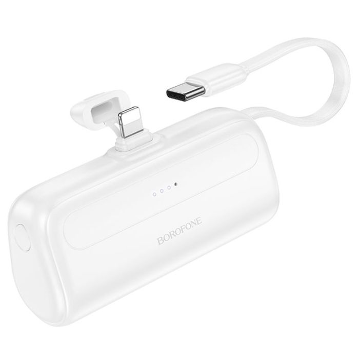 Портативний зарядний пристрій Power Bank BOROFONE BJ41 Pocket with cable 5000 mAh