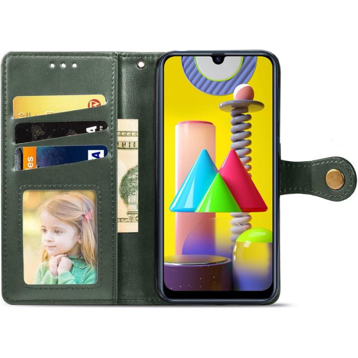 Шкіряний чохол книжка GETMAN Gallant (PU) для Xiaomi Redmi Note 12S