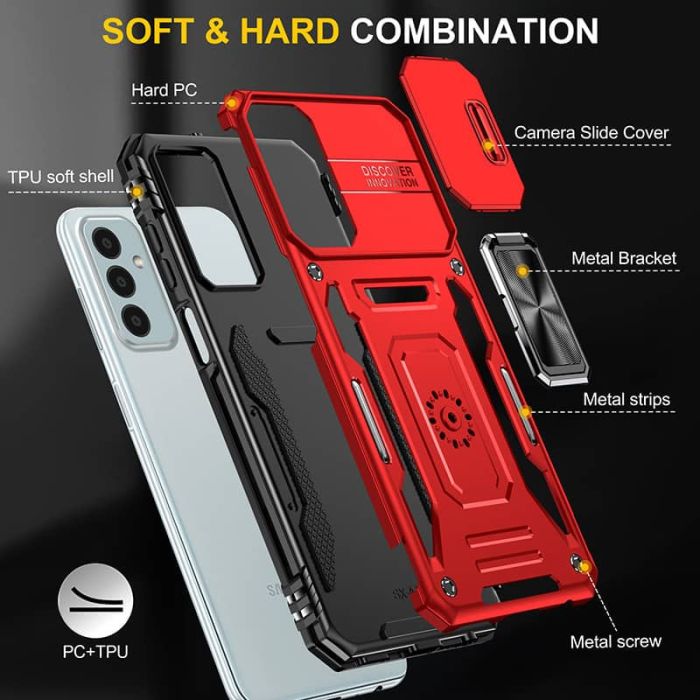 Ударостійкий чохол Camshield Army Ring для Samsung Galaxy A05s