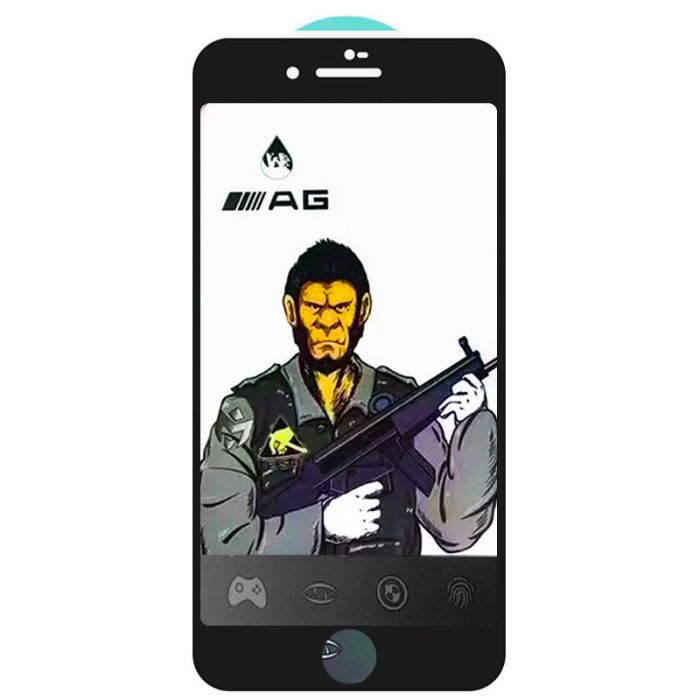 Захисне скло 5D Anti-static Matte (тех.пак) для Apple iPhone 7 plus / 8 plus (5.5")