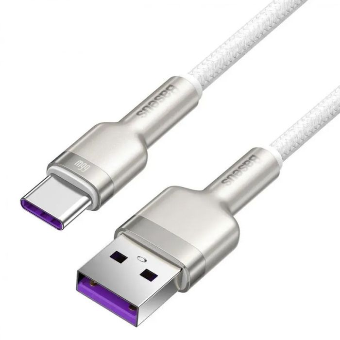 Дата кабель Baseus Cafule Metal Data USB to Type-C 66W (1m) (CAKF00010)