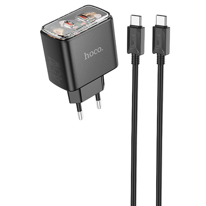 МЗП Hoco CS43A Smart PD45W (2C) + Type-C to Type-C