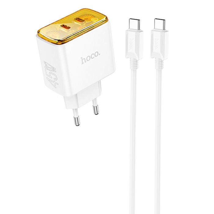 МЗП Hoco CS43A Smart PD45W (2C) + Type-C to Type-C