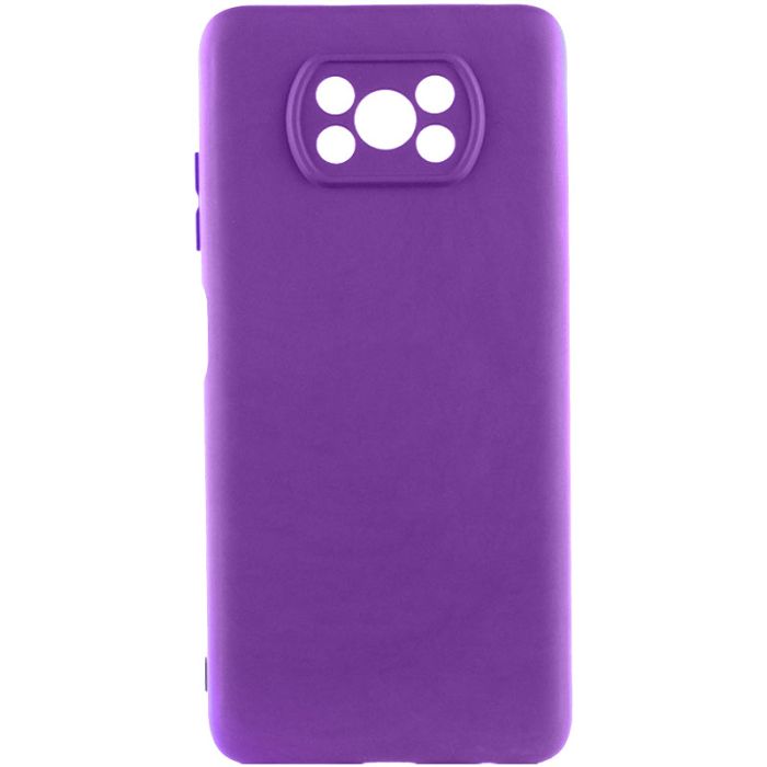 Чохол Silicone Cover Lakshmi Full Camera (AA) для Xiaomi Poco X3 NFC / Poco X3 Pro