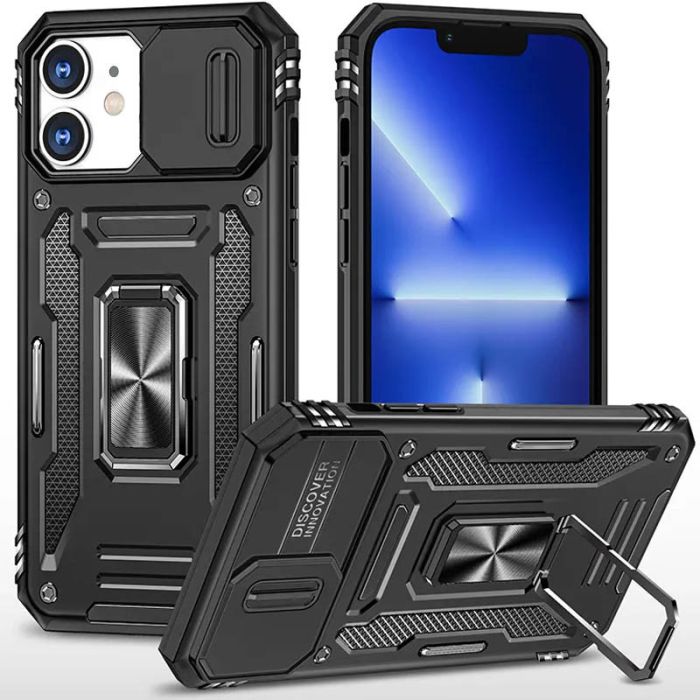 Ударостійкий чохол Camshield Army Ring для Apple iPhone 11 (6.1")