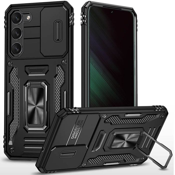 Ударостійкий чохол Camshield Army Ring для Samsung Galaxy S23+