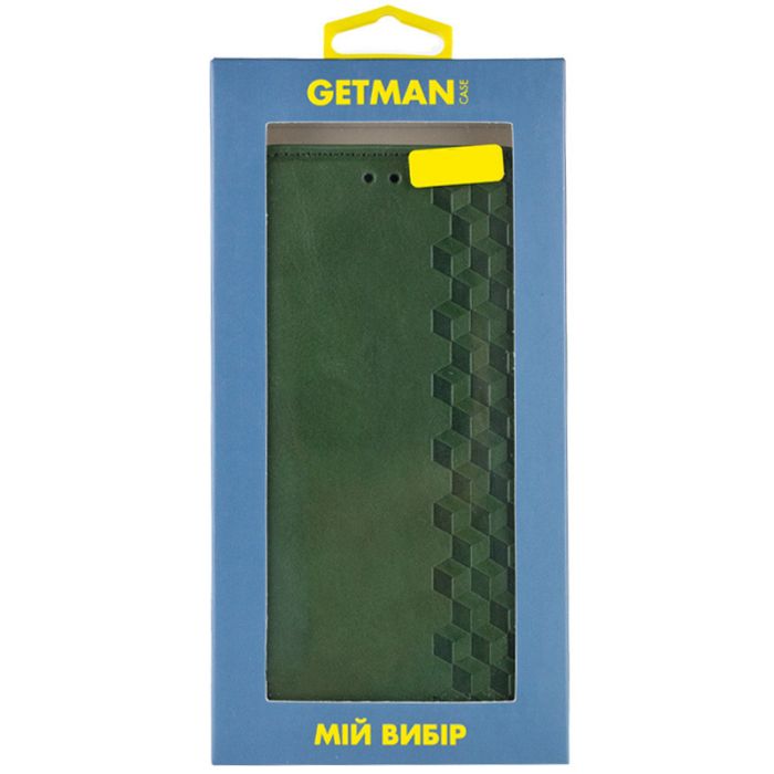 Шкіряний чохол книжка GETMAN Cubic (PU) для Xiaomi Redmi 13 4G / Poco M6 4G