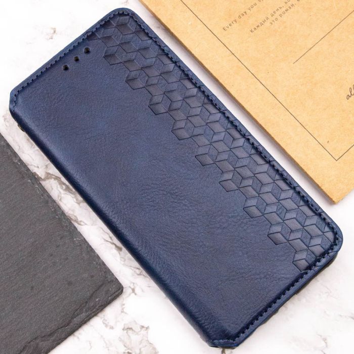 Шкіряний чохол книжка GETMAN Cubic (PU) для Xiaomi Redmi 13 4G / Poco M6 4G