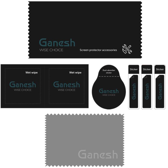 Захисне скло Ganesh (Full Cover) для Apple iPhone 11 Pro / X / XS (5.8")