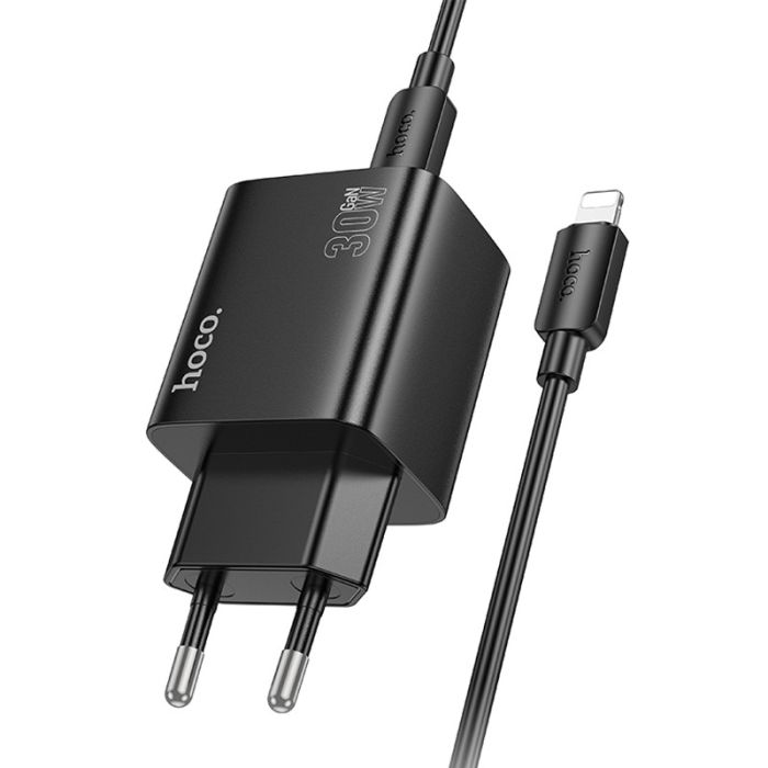 МЗП Hoco N56 Fundador PD30W four-port (2C2A) + Type-C to Lightning