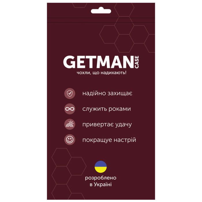 TPU чохол GETMAN Ease logo посилені кути Full Camera для Xiaomi Redmi 13C / Poco C65