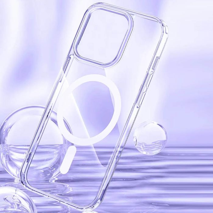 Чохол TPU Clear Case with MagSafe для Apple iPhone 12 Pro / 12 (6.1")