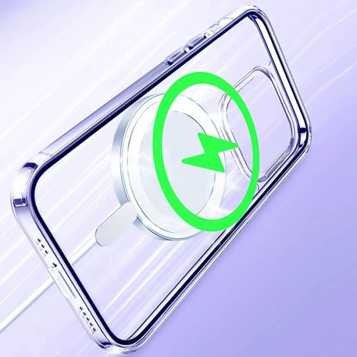 Чохол TPU Clear Case with MagSafe для Apple iPhone 12 Pro Max (6.7")