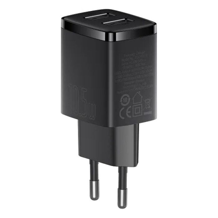 МЗП Baseus Compact 10.5W (2USB) (CCXJ01)