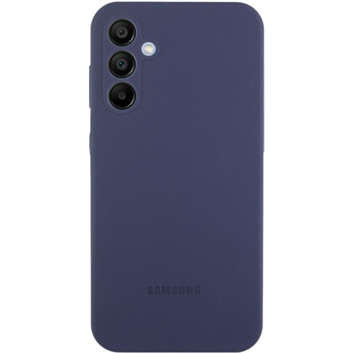 Чохол Silicone Cover Lakshmi Full Camera (AAA) with Logo для Samsung Galaxy A35