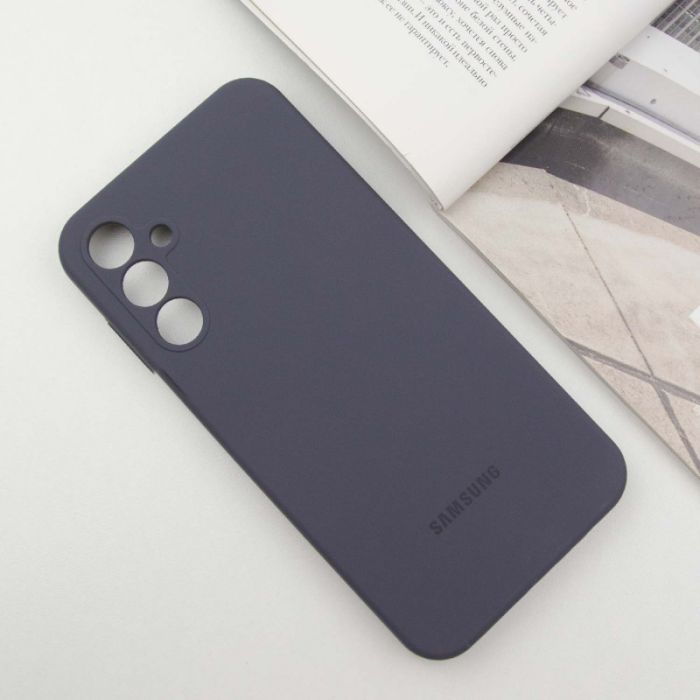 Чохол Silicone Cover Lakshmi Full Camera (AAA) with Logo для Samsung Galaxy A55