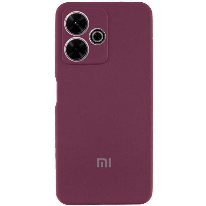 Чохол Silicone Cover Lakshmi Full Camera (AAA) with Logo для Xiaomi Redmi 13 4G / Poco M6 4G