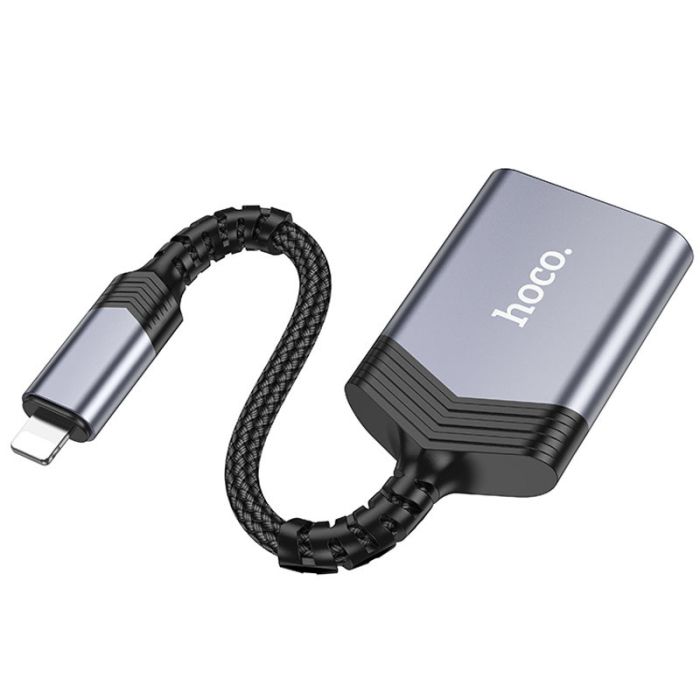 Картридер Hoco UA25 2in1 Lightning
