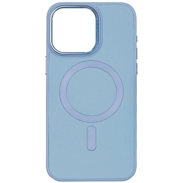 Шкіряний чохол Bonbon Leather Metal Style with MagSafe для Apple iPhone 11 (6.1")