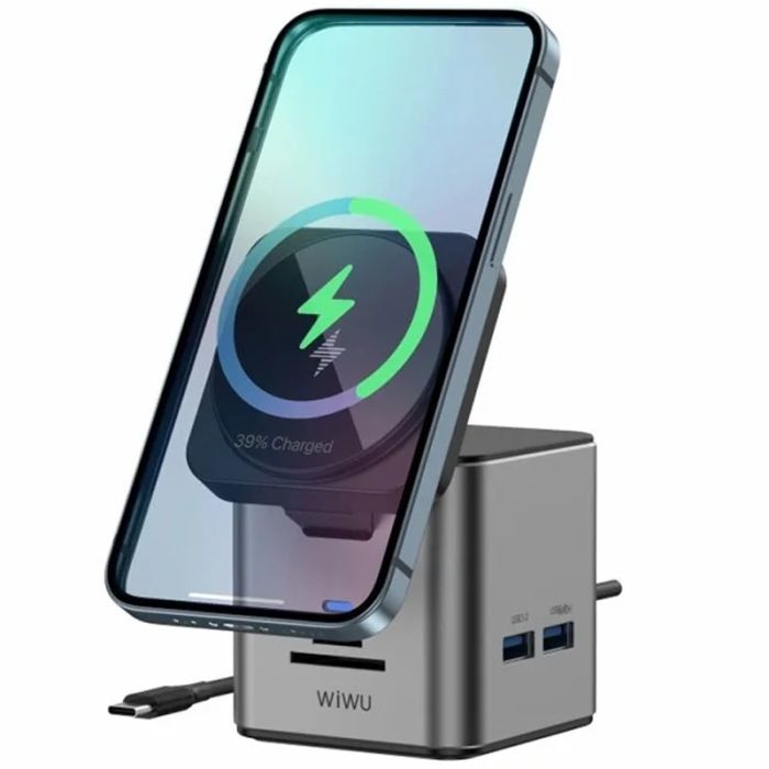 БЗП + HUB WIWU Wi-W025 Cub 9in1 USB-C