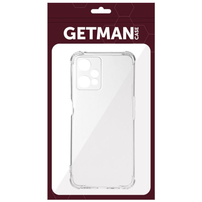TPU чохол GETMAN Ease logo посилені кути Full Camera для Realme 9 Pro