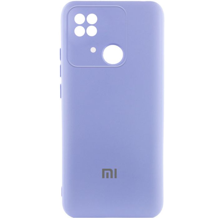 Чохол Silicone Cover Lakshmi Full Camera (AAA) with Logo для Xiaomi Redmi 10C