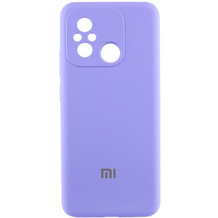Чохол Silicone Cover Lakshmi Full Camera (AAA) with Logo для Xiaomi Redmi 12C