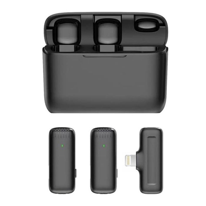 Мікрофон петличний для телефону J13 Bluetooth 3in1 Lightning
