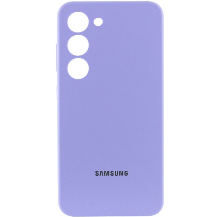 Чохол Silicone Cover Lakshmi Full Camera (AAA) with Logo для Samsung Galaxy S23