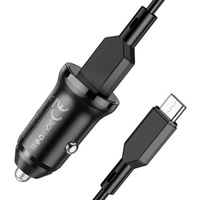АЗП Borofone BZ18 QC3.0 + Type-C