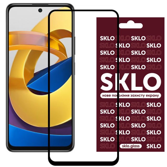 Захисне скло SKLO 3D для Xiaomi Poco M4 Pro 4G
