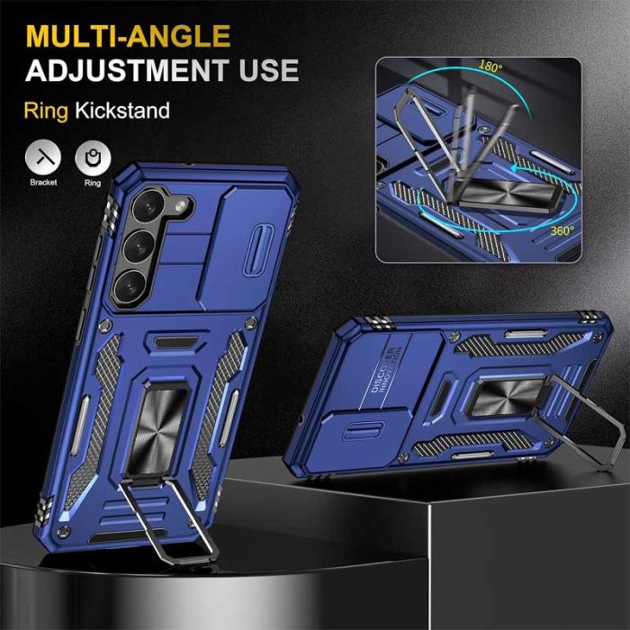 Ударостійкий чохол Camshield Army Ring для Samsung Galaxy S21