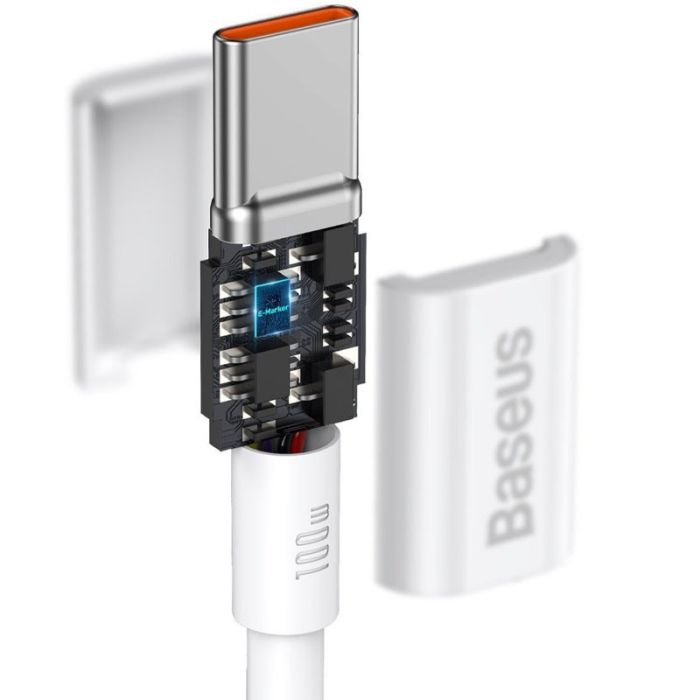 Дата кабель Baseus Superior Series Fast Charging Type-C to Type-C PD 100W (2m) (CATYS-C)