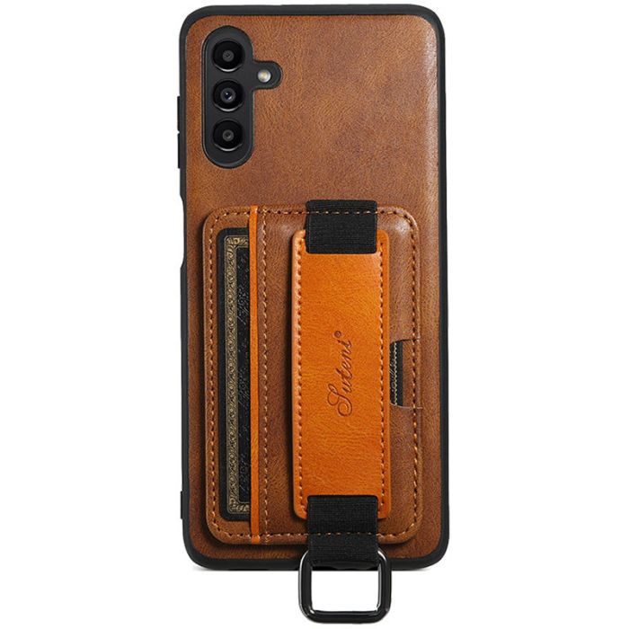 Шкіряний чохол Wallet case and straps для Samsung Galaxy A24 4G