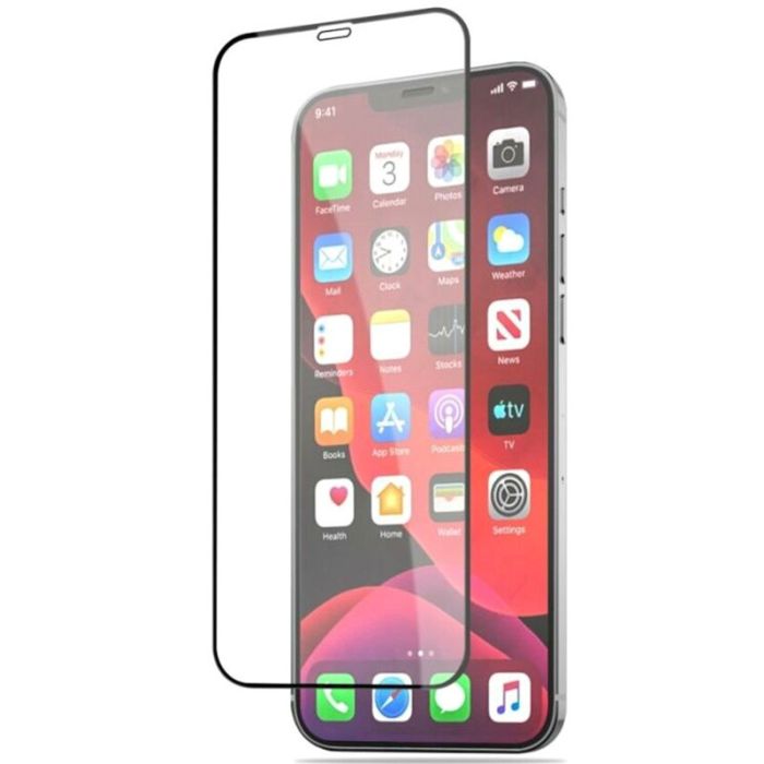 Захисне 2.5D скло Blueo Full Cover HD для Apple iPhone 12 Pro Max (6.7")