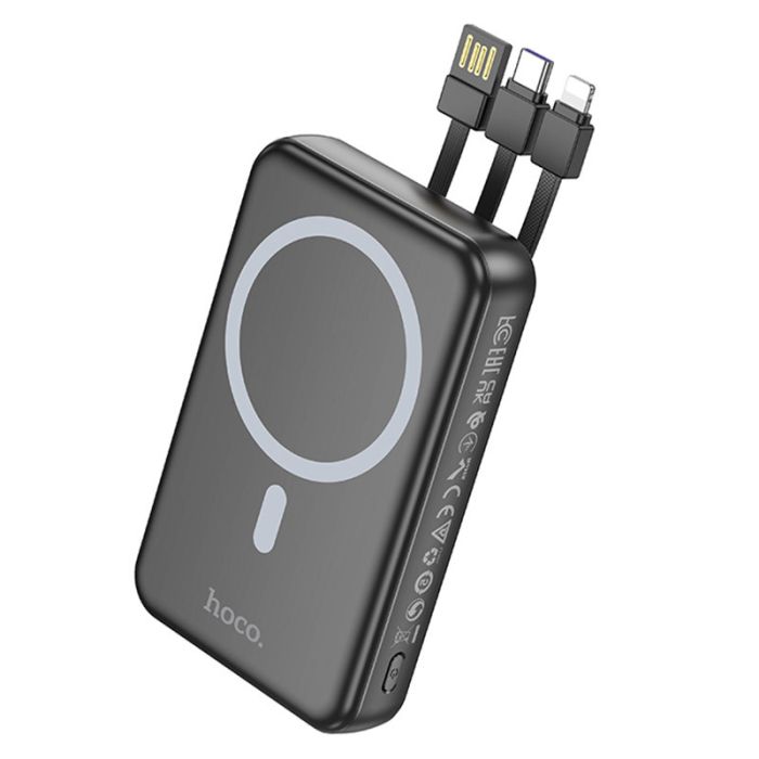 Портативне ЗП Power Bank Hoco DB59 Guardian 22.5W+PD20W з БЗП 10000 mAh