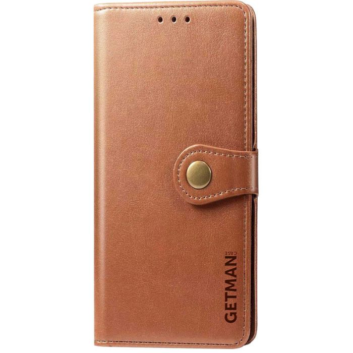Шкіряний чохол книжка GETMAN Gallant (PU) для Xiaomi Redmi Note 8T