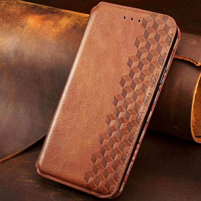 Шкіряний чохол книжка GETMAN Cubic (PU) для Xiaomi Redmi Note 9 / Redmi 10X